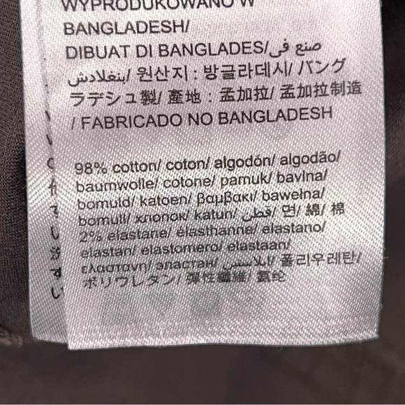 33x32 CALVIN KLEIN GREY/BEIGE PANTS MENS KHAKIS COTTON CASUAL - Picture 11 of 13